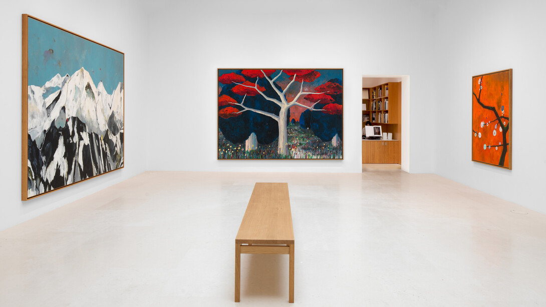 Harold Ancart, Maison Ancart, exhibition view. Courtesy of Gagosian