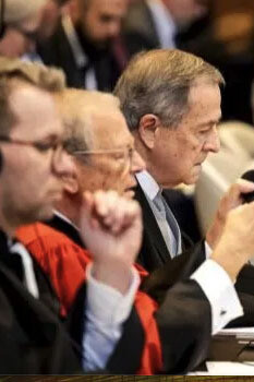 Nicaragua presenta acusación ante la CIJ, La Haya, Países Bajos