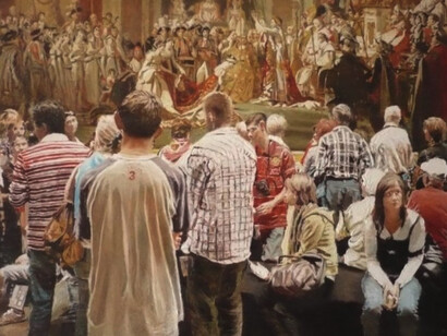 Roberto Ferrández, Descanso en el Louvre, 2009