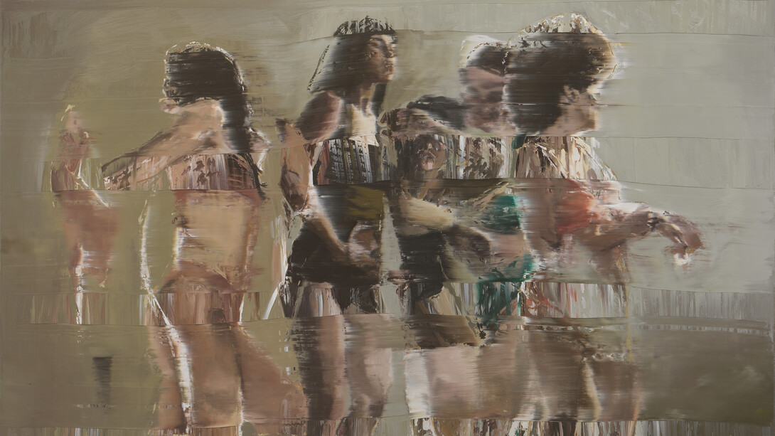 Andy Denzler, Shattered figures I, 2025. Courtesy of Opera Gallery