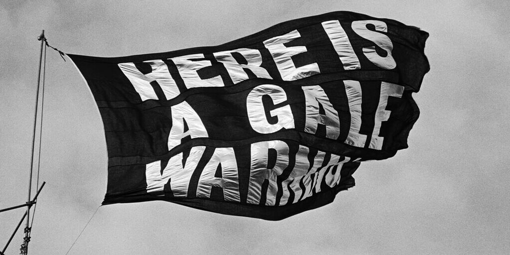 Rose Finn-Kelcey, Here is a Gale Warning, 1971. Courtesy the Estate of Rose Finn-Kelcey