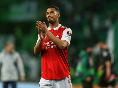 William Saliba, défenseur central du FC Arsenal
