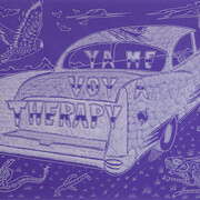 Ricky Armendariz, Ya me voy a therapy, 2015, wood block print, 36 x 48"
