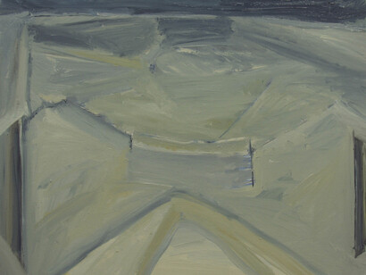 Landscape pliancy 2, oil on wood panel, 40 x50 cm. Courtesy of Kalfayan Galleries
