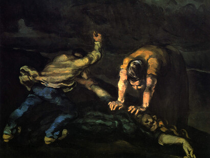 Paul Cezanne; El asesinato, 1867