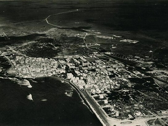 Mogadishu, Aerial view, 1930’s (Source: Laboratorio di Ricerca Documentazione Storica Iconografica, Roma Tre University)