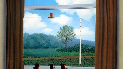 «A condição humana» (detalle), Magritte, 1933