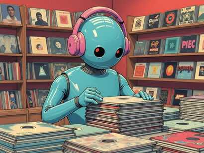 La IA es capaz de procesar, recombinar y generar estructuras sonoras con una eficacia inédita en la historia. Los robot aman la música