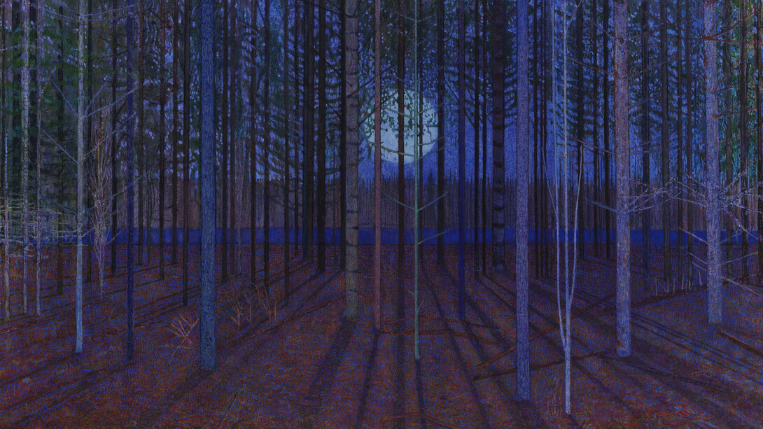 Sky Glabush, The tipped cup of the moon (detail), 2026