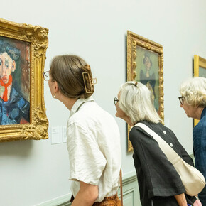 Chaïm Soutine, Gegen den strom, Ausstellungsansicht. Mit freundlicher Genehmigung des Kunstmuseum Bern