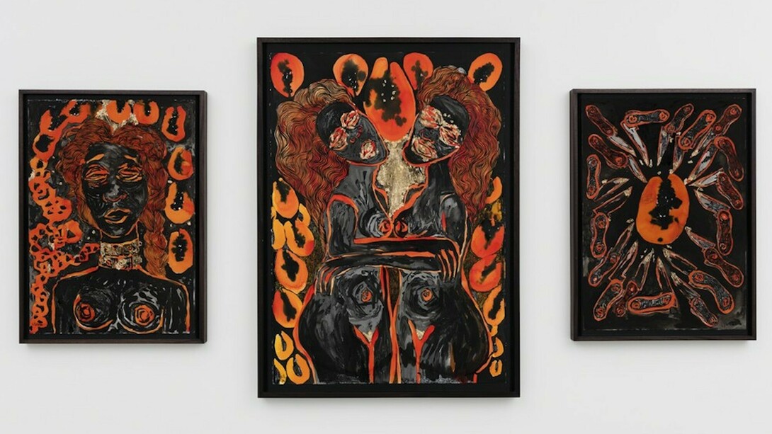 Lady Skollie. Lust Politics, Exhibition view. Courtesy of Tyburn Gallery