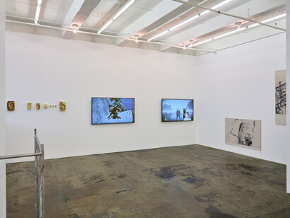 Unfurled, 2023, installation view. Courtesy of Thomas Erben, NYC