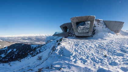 Zaha Hadid. Messner Mountain Museum (Museo della montagna Messner). Foto Harald Wisthaler

