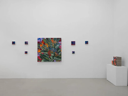 Patrick Martinez, Left in ruins, exhibition view. Courtesy of Charlie James Gallery