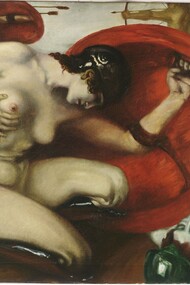 Franz von Stuck, Wounded Amazon, 1904