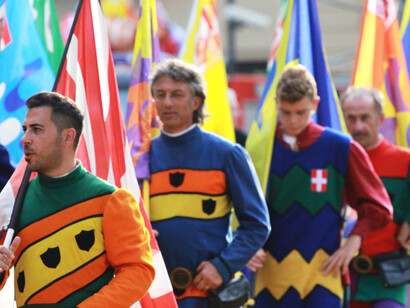 Il gruppo degli Sbandieratori