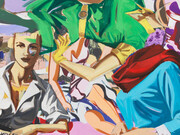 David Salle, Space suit, 2025. Courtesy of Vito Schnabel Gallery