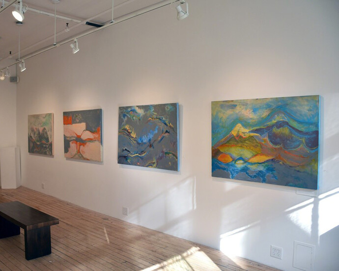 Playful Scapes. Courtesy of Carter Burden Gallery