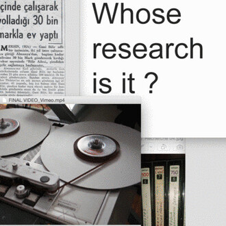 Niko Abramidis & NE, Cana Bilir-Meier, Keto Logua. Courtesy of KAI 10 | Arthena Foundation