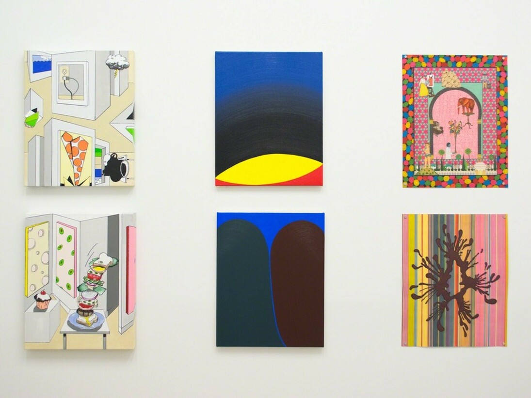 The Twenty by Sixteen Biennial, Exhibition view. Courtesy of Morgan Lehman Gallery