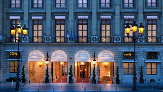 The Ritz Paris facade