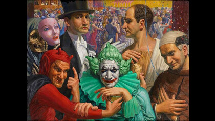 "Maschere", Cesare Sofianopulo, (1930)