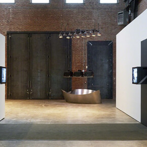 Before Projection. Courtesy of SculptureCenter