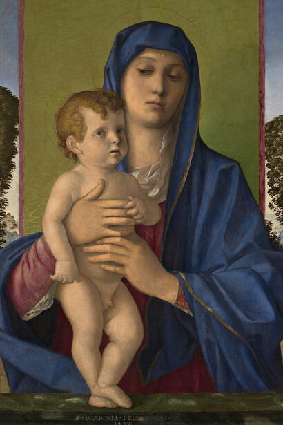 Giovanni Bellini. "Madonna degli alberetti" 
