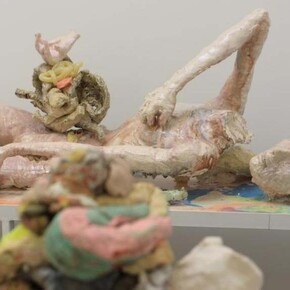 Meghan Smythe, Exhibition view. Courtesy of Mark Moore Gallery 