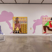 Tschabalala Self. Courtesy of ICA Boston