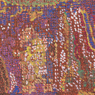 Nikos Gabriel Pentzikis, Untitled (detail). Courtesy of Kalfayan Galleries