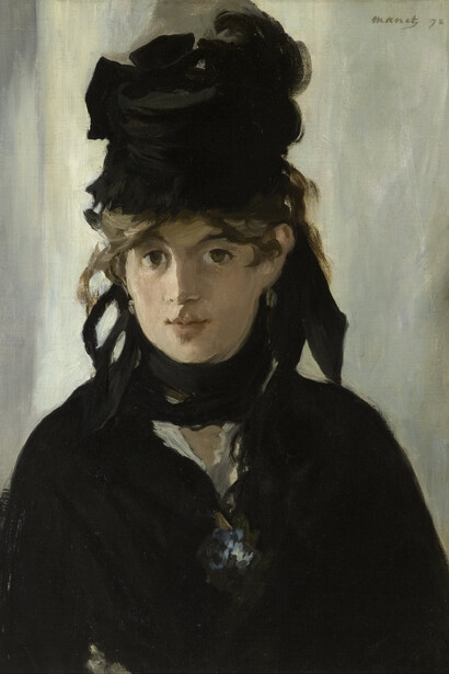  Édouard Manet, Ritratto di Berthe Morisot