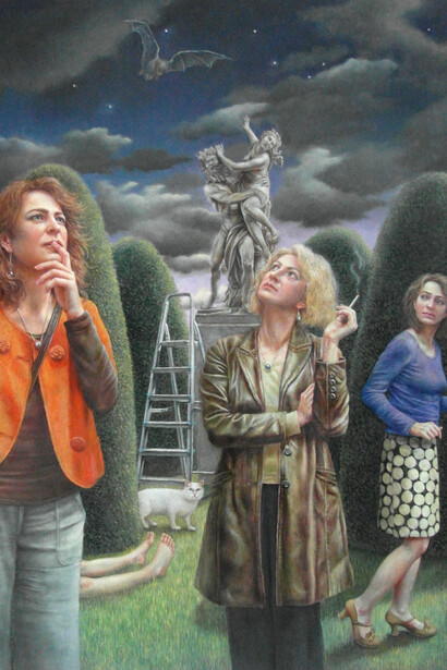 Sally Moore, Stargazers (detail)