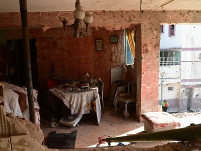 Infraestructura urbana impactada por la ofensiva estadounidense en Venezuela, enero de 2026