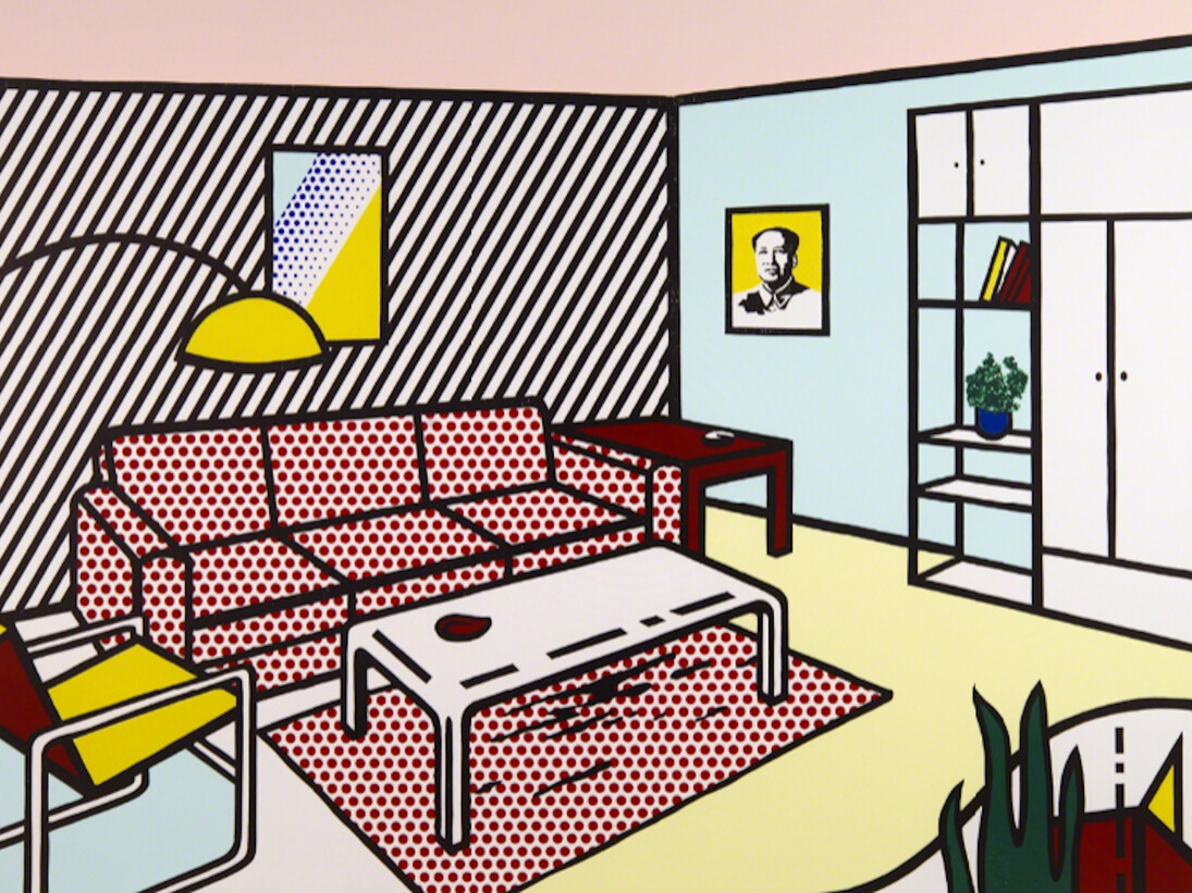 Roy Lichtenstein. Courtesy of Leslie Sacks Gallery