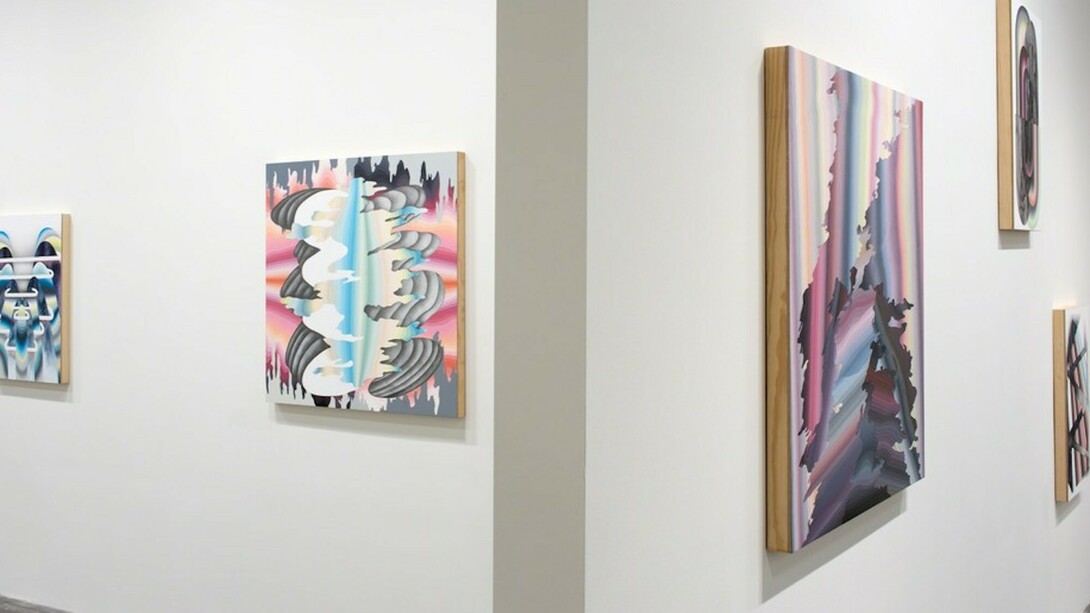 Justin Margitich. A New Sublime, exhibition view. Courtesy of Moskowitz Bayse