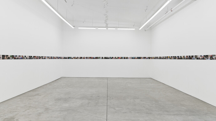 Tyler Matthew Oyer, Portraits 2019–2026, exhibition view. Courtesy of Night Gallery