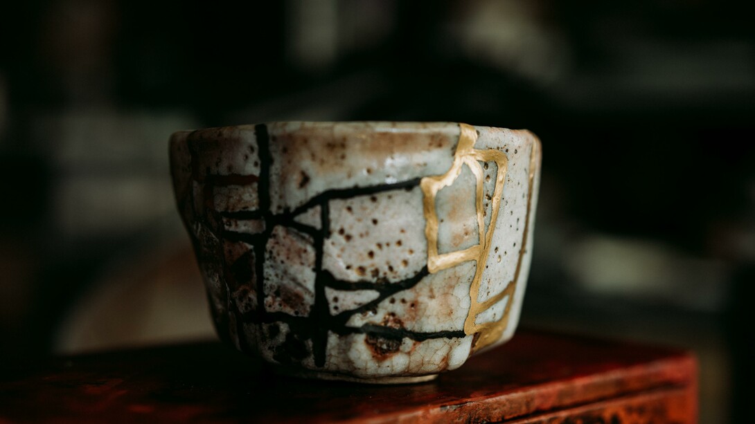 L'arte giapponese del "kintsugi” che significa riparare con l’oro