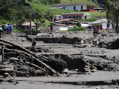 Colombia flood mudslide