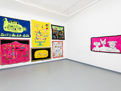 Jakup Ferri, Rub-a-dub-dub, exhibition view. Courtesy of Ani Molnár Gallery