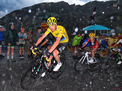 Tappa 9a sotto la pioggia