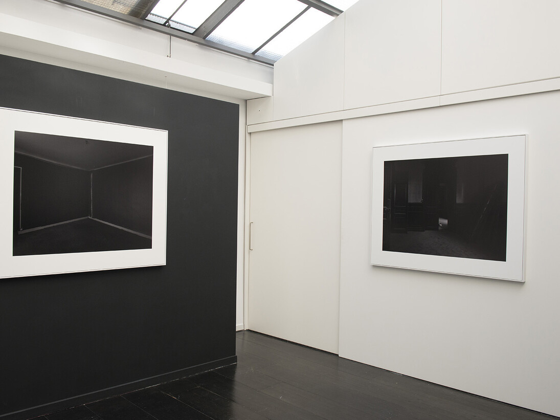 View of the exhibition "ainsi" by Jean-Claude Pondevie, melanie Rio gallery, Paris, 2015