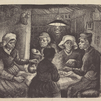 Vincent van Gogh
I mangiatori di patate / The Potato Eaters Aprile 1885 / April 1885
Litografia su carta / Lithograph on paper Kröller-Müller Museum, Otterlo