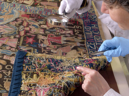Anna Weaves Reformation. Courtesy of Museum Europäischer Kulturen