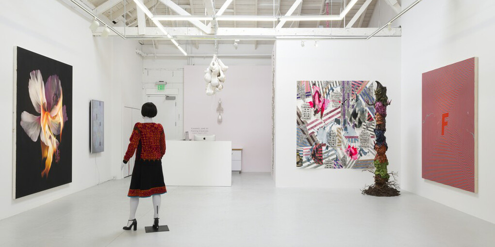 Flaming June VII, Exhibition view. Courtesy of Gavlak