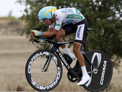 Fabio Aru in azione