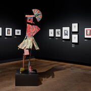 Josephine Baker. Idol icon inspiration, exhibition view. Courtesy of OÖ Landes-Kultur GmbH