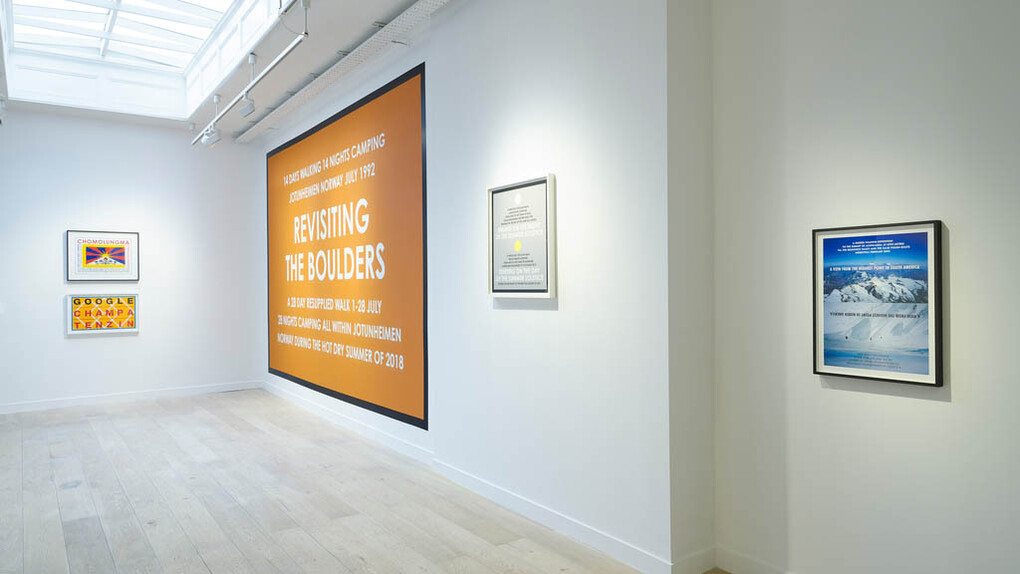 Hamish Fulton. Courtesy of Parafin