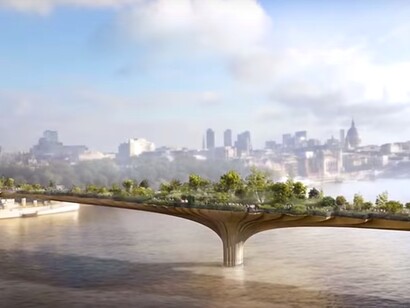 Proyección de Regen Villages sobre Amsterdam