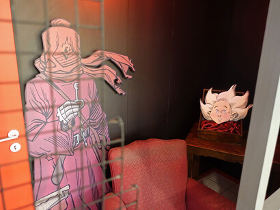 Alone. Not even scared (to be scared!), exhibition view. Courtesy of Comics Art Museum